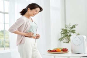 基礎代謝を上げてダイエット成功を目指す女性のイメージ写真