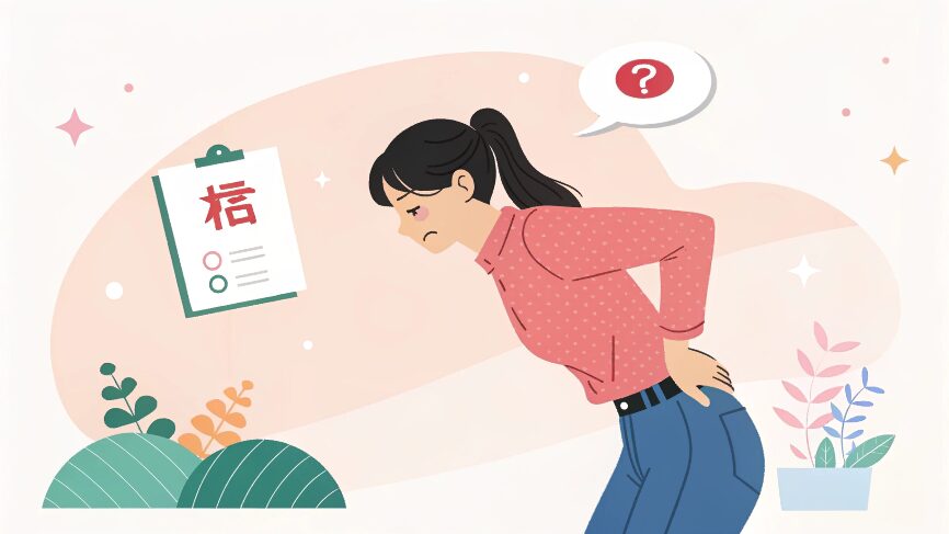 ぎっくり腰の対処と予防