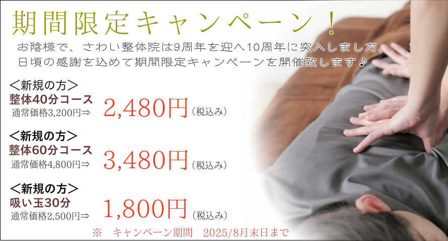 2025年8月まで割引キャンペーン