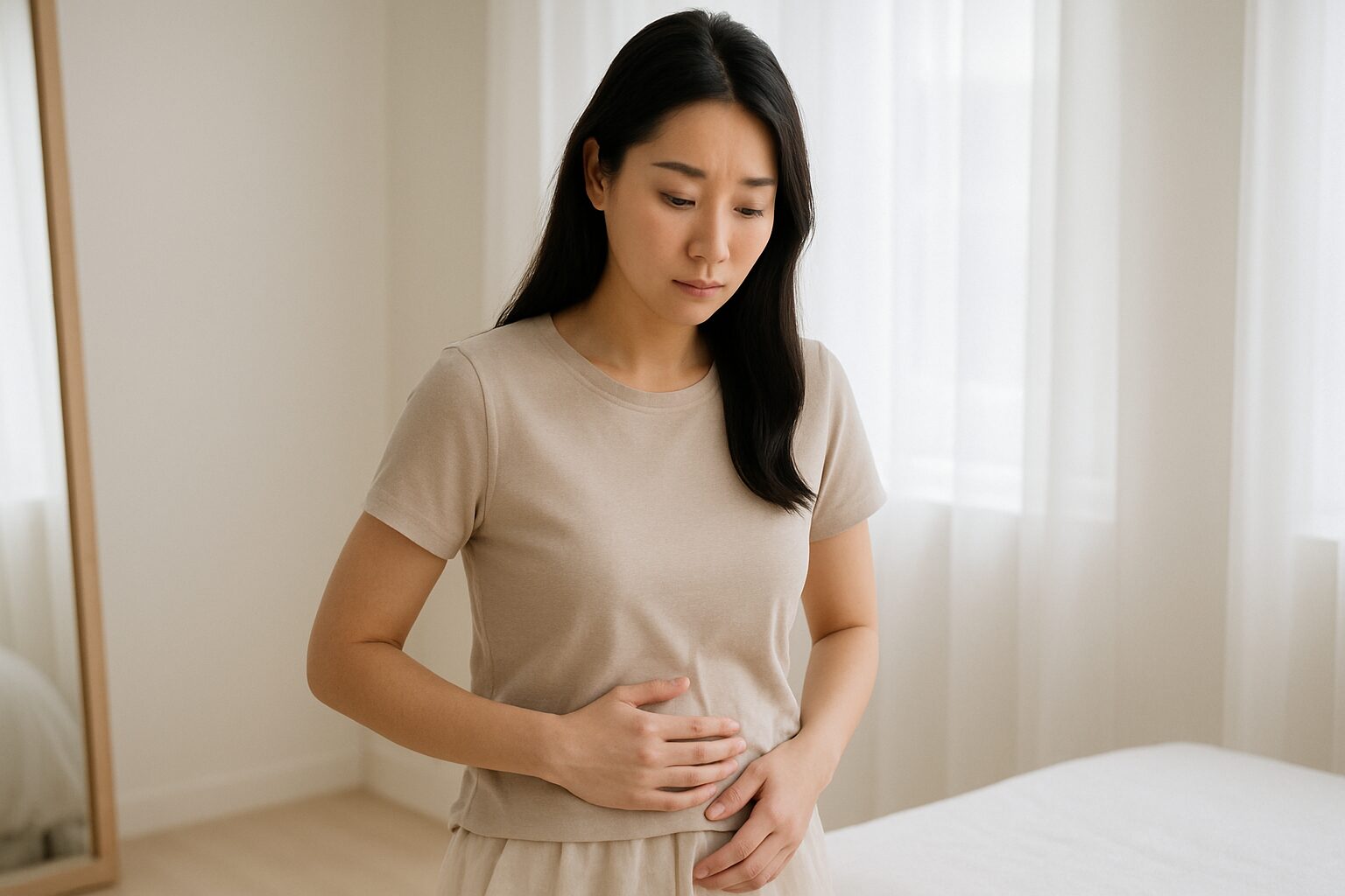 体重が増えて悩む女性
