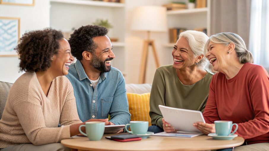 smiling friends communication