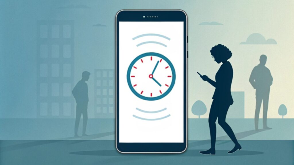 スマホ首が増えている